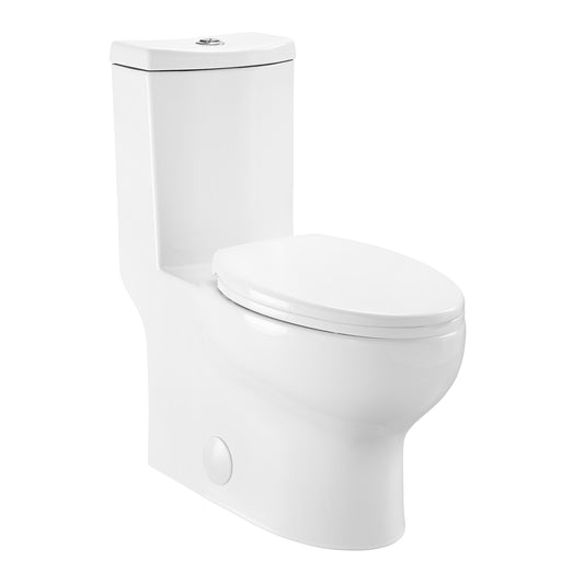 Dorion One Piece Elongated Toilet Dual Flush 1.1/1.6 gpf