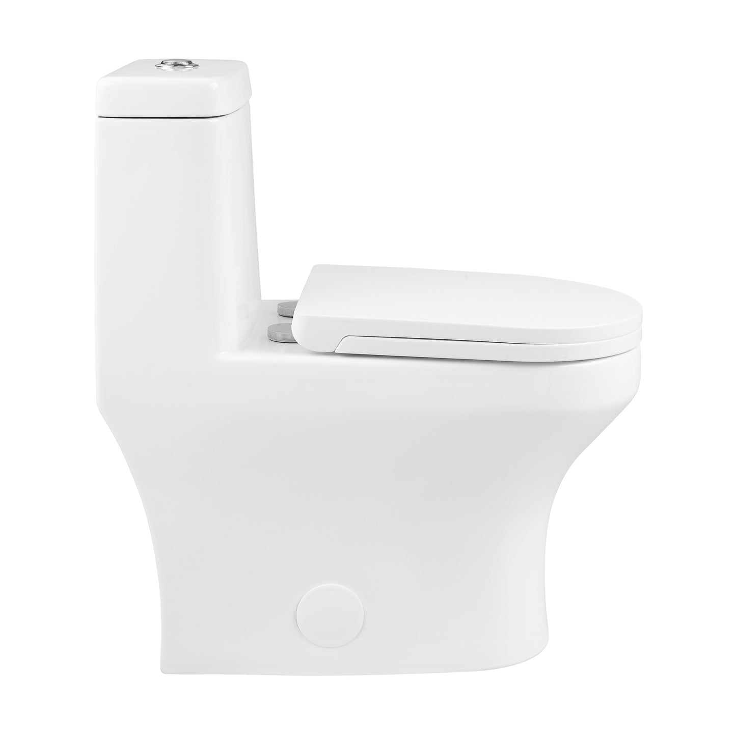 Vézina One-Piece Elongated Toilet Dual Vortex Flush 1.1/1.6 gpf